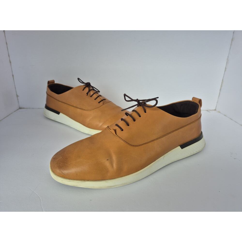 Wolf and Shepherd Crossover Longwing Honey Leather Oxford Dress Shoe Size 15